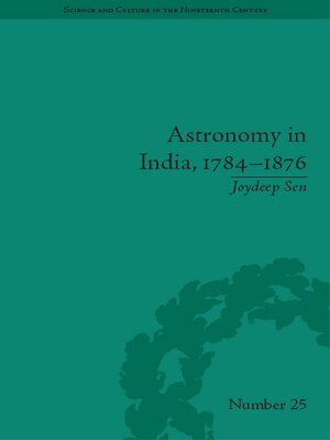 cover image of Astronomy in India, 1784-1876
